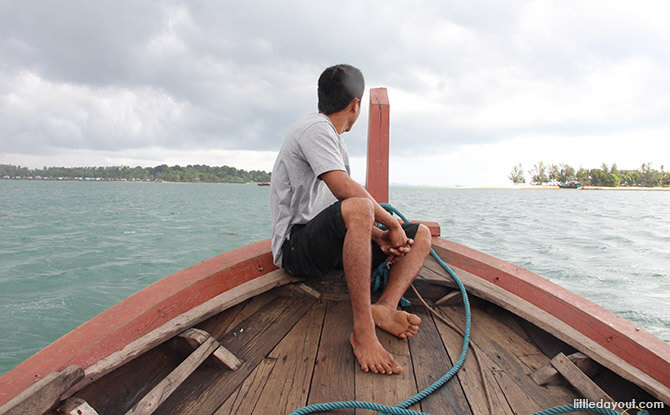 Blue Mountain Kelong to Tunjuk Island