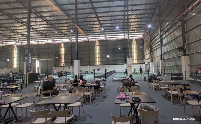 7 Pickleball Courts In JB To Check Out 2 There is an area for spectators to sit at and have some snacks and drinks sold onsite.