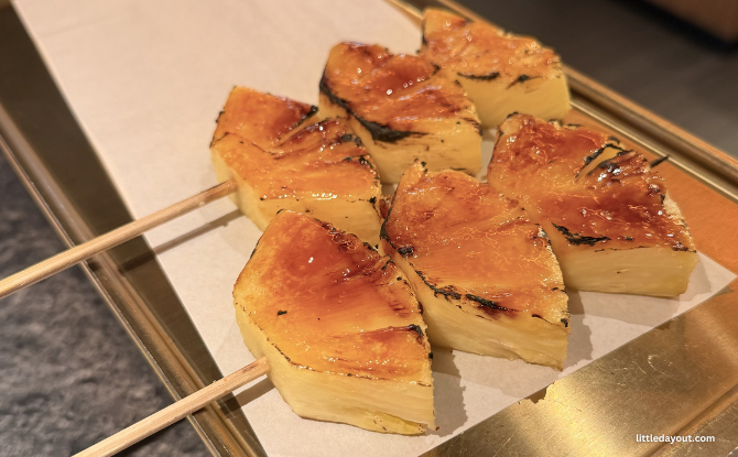 TANYU: More Than Sichuan-Style Grilled Fish 4 Pineapple with Caramel ($2.90)
