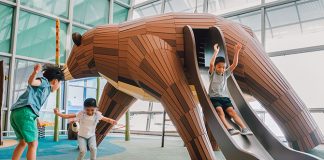 2 Bears Hideout: Bear Playground At Changi Airport Terminal 2 Transit Area