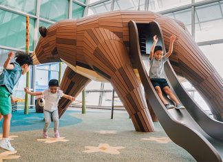 2 Bears Hideout: Playground At Changi Airport Terminal 2 Transit Area 2 Bears Hideout: Bear Playground At Changi Airport Terminal 2 Transit Area