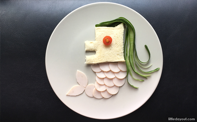 Merlion Deconstructed Sandwich