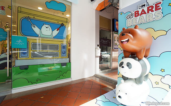 Kumoya We Bare Bears Cafe Singapore