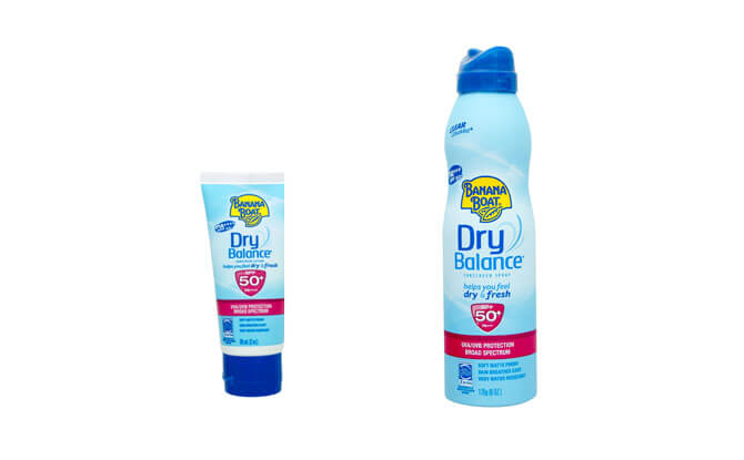 Dry Balance Banana Boat Sunscreen