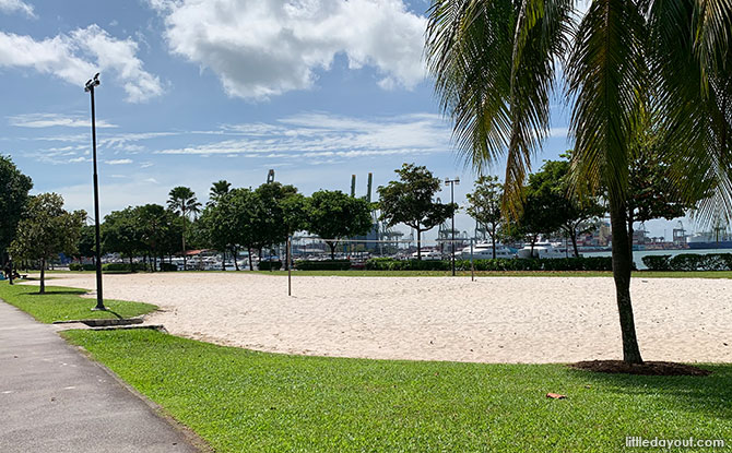 Beach Volleyball Court & Sand Play