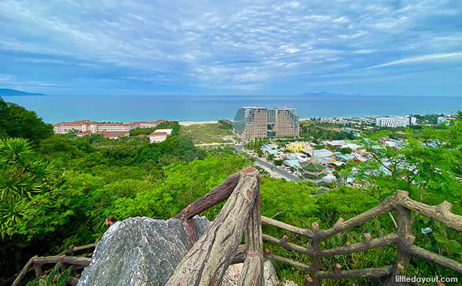 Danang Marriott Resort And Spa Review - Marble Mountain Ocean View from the Top