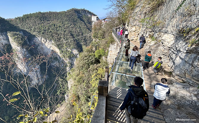 Zhangjiajie: A Nature-Loving Family’s Epic Travel Adventure In Hunan, China 19 Glass walkway
