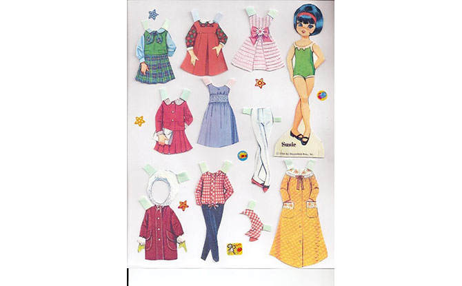 Paper Dolls. Photo credit: Pinterest