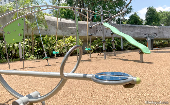 Children's playground at ActiveSG Park