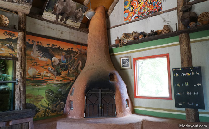 Themed areas at the Werribee Zoo