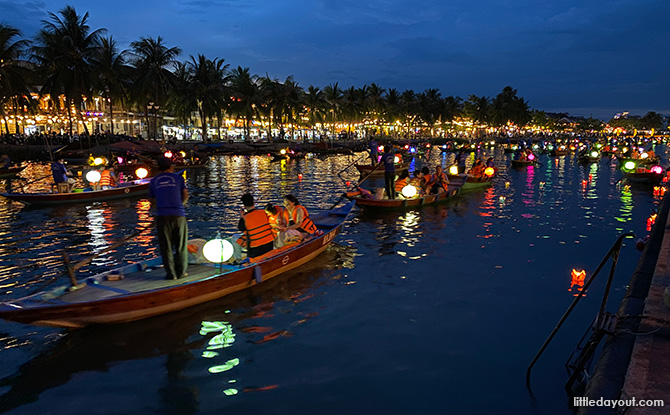 Danang Marriott Resort And Spa Review - Sampan Boats along Hoi An River
