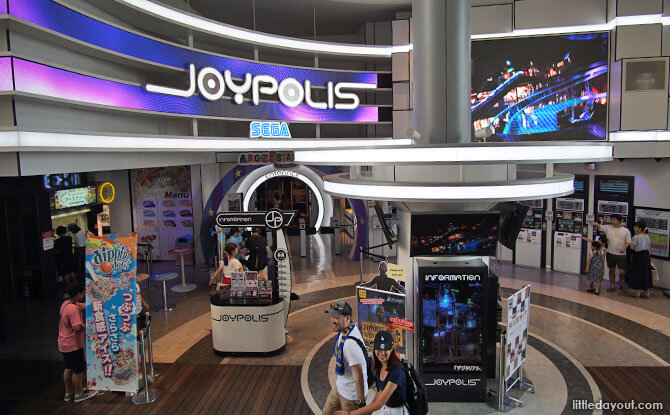 Joypolis at Odaiba, Decks Shopping Mall