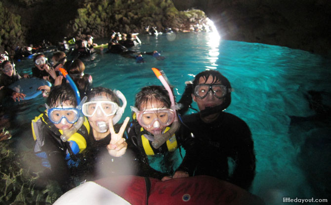 Inside the Blue Cave