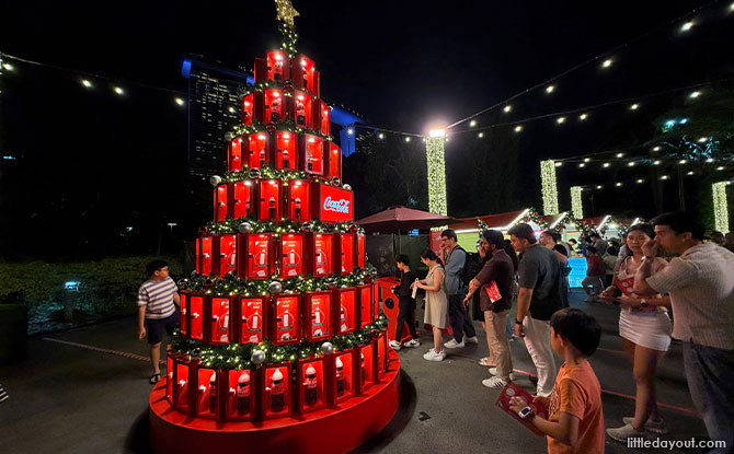 Christmas Wonderland 2025 At Gardens By The Bay: Singapore's First-Ever Christmas Pyramid & More From 29 Nov To 1 Jan 12 Coca-Cola Village