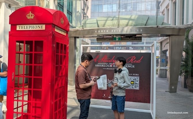 A Study in Red: The Official Sherlock Experience by HIDDEN 4 HIDDEN's Sherlock Holmes Experience: Teen-friendly Murder Mystery to Solve