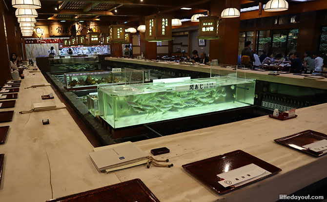 Chikae Live Seafood restaurant