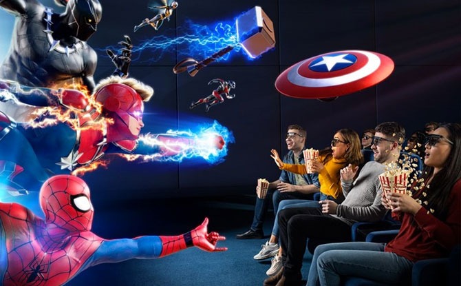 4d-movie Marvel Universe 4D Film