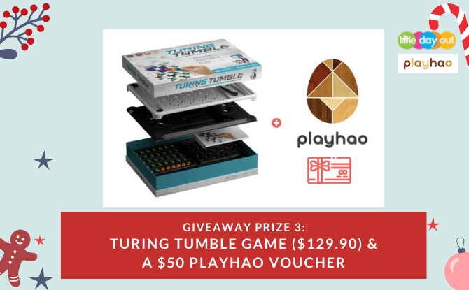 24 to 26 November 2021: TURING TUMBLE Game & a $50 Playhao voucher