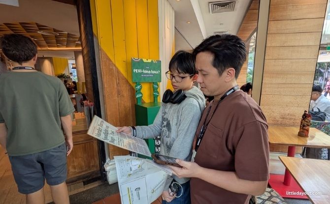HIDDEN's Sherlock Holmes Experience: Teen-friendly Murder Mystery 4 observation and deduction skills with the information given in the chat, in physical forms with artefacts and also on structures and walls.