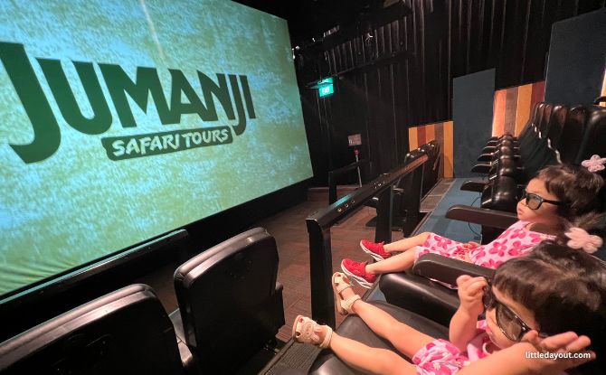 Wild Jumanji Safari 4D Adventure: Refreshed Madame Tussauds Experience At Sentosa 3 Pulse-racing 4D Multi-sensory Journey into the Wild Nature Terrains of Jungle, Dessert, Skies
