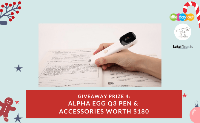 27 to 29 November 2021: Alpha Egg Q3 Pen & accessories worth $180