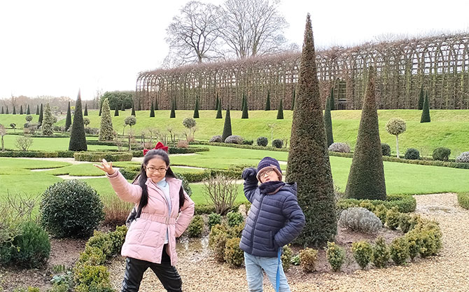 Visiting Hampton Court Palace