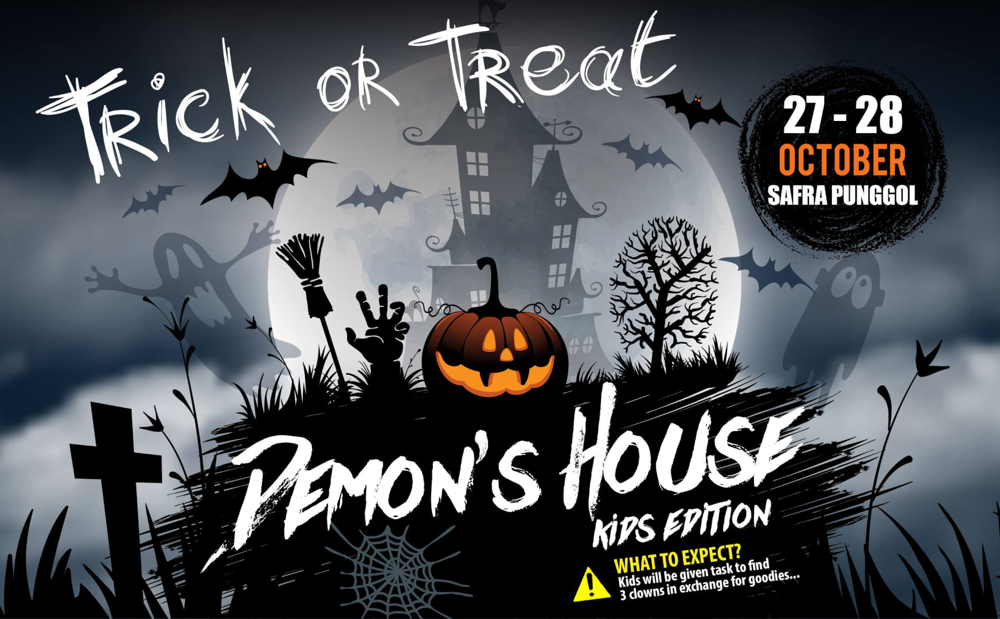 SAFRA Punggol's Demon's House, 27 to 28 Oct 2017