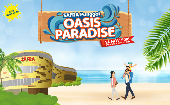 SAFRA Punggol’s Oasis Paradise: Free Kids Activities, Festive Light-Up & Toy Gift Card To Be Won