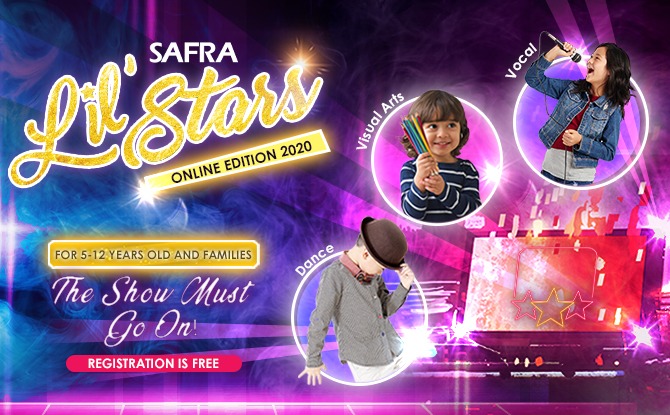 SAFRA Lil’ Stars (Online Edition): Sing, Dance Or Draw From Home, Cash Prizes To Be Won