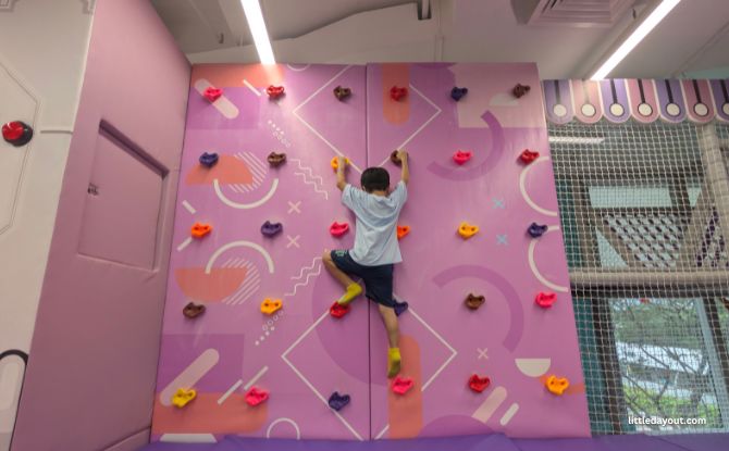 Yooland Indoor Playground At Westgate Revamped 6 climbing wall
