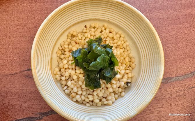 Shared Table: Comforting Tastes Within Bishan-Ang Mo Kio Park 2 Couscous with Furikake and Kombu
