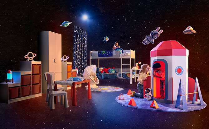 AFTONSPARV: Blast Off To Adventure With The IKEA Space Collection