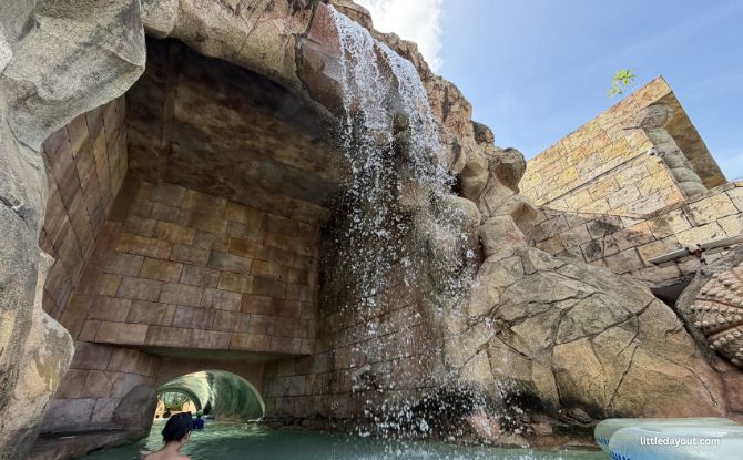 Adventure Cove Waterpark, Resorts World Sentosa: Ultimate Guide & Protips 18 Waterfall