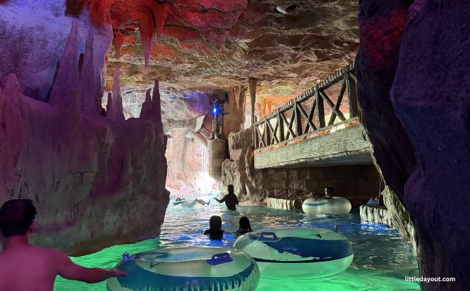 Adventure Cove Waterpark, Resorts World Sentosa: Ultimate Guide & Protips 17 Grotto at the Adventure River