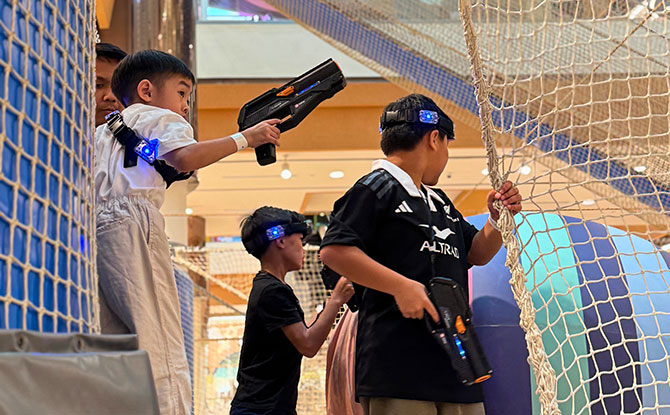 multi-level Laser Tag and Silent Disco