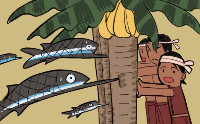 All Things Singapore: NLB Brings Singapore Myths & Legends To Life From 21 Aug To 5 Sep 3 The Legend of the Garfish (Phygital Adventure Hunt)