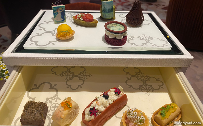 ANTI:DOTE’s Impressionism Inspired Afternoon Tea At Fairmont Hotel 2 A Series of Delicate Opening Strokes with Savouries