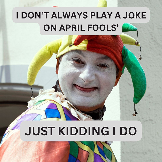 Jester - April Fools Meme