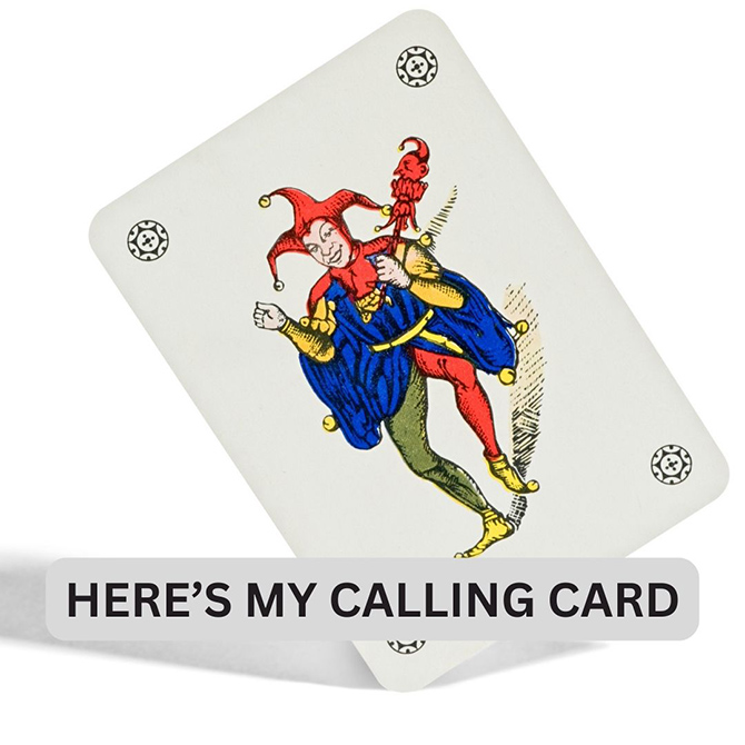 Joker Calling Card