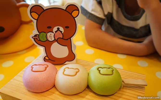 Food at Kumoya Rilakkuma -The Relax Café