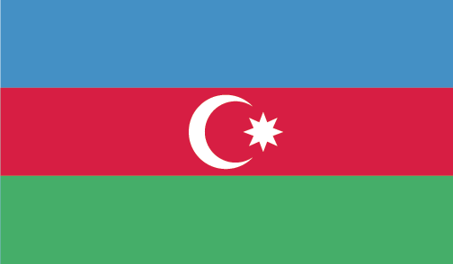 Azerbaijan Flag