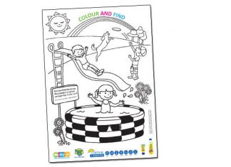 Colour and Find Activity Sheet