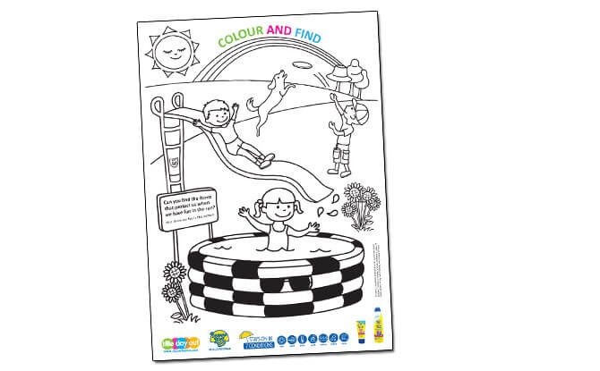Colour and Find Activity Sheet