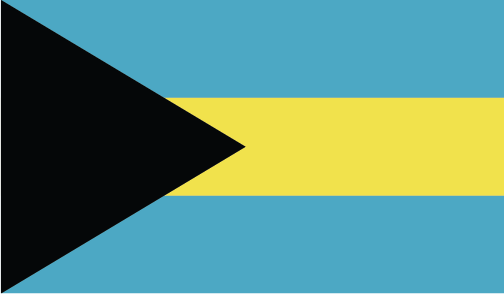 Bahamas Country Flag