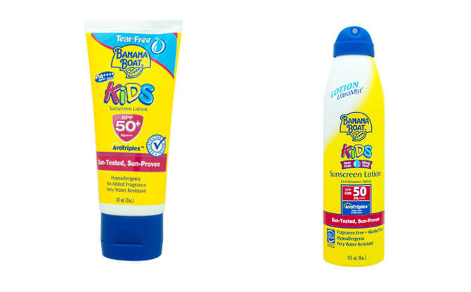 Banana Boat Sunscreen