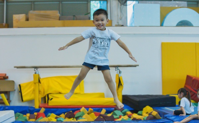Kids Enrichment Classes at SAFRA Jurong BazGym Gymnastics School