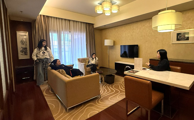 Our Stategic Choice of Accomodation