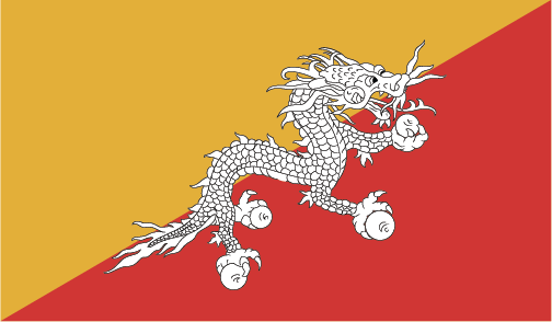 Bhutan Flag