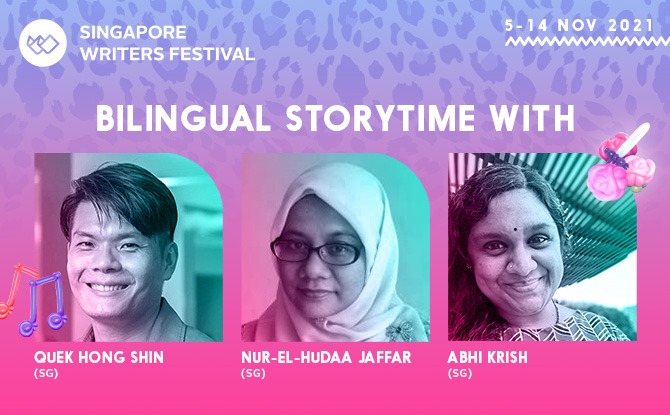 Bilingual Storytime at Singapore Writers Festival 2021 (SWF 2021)