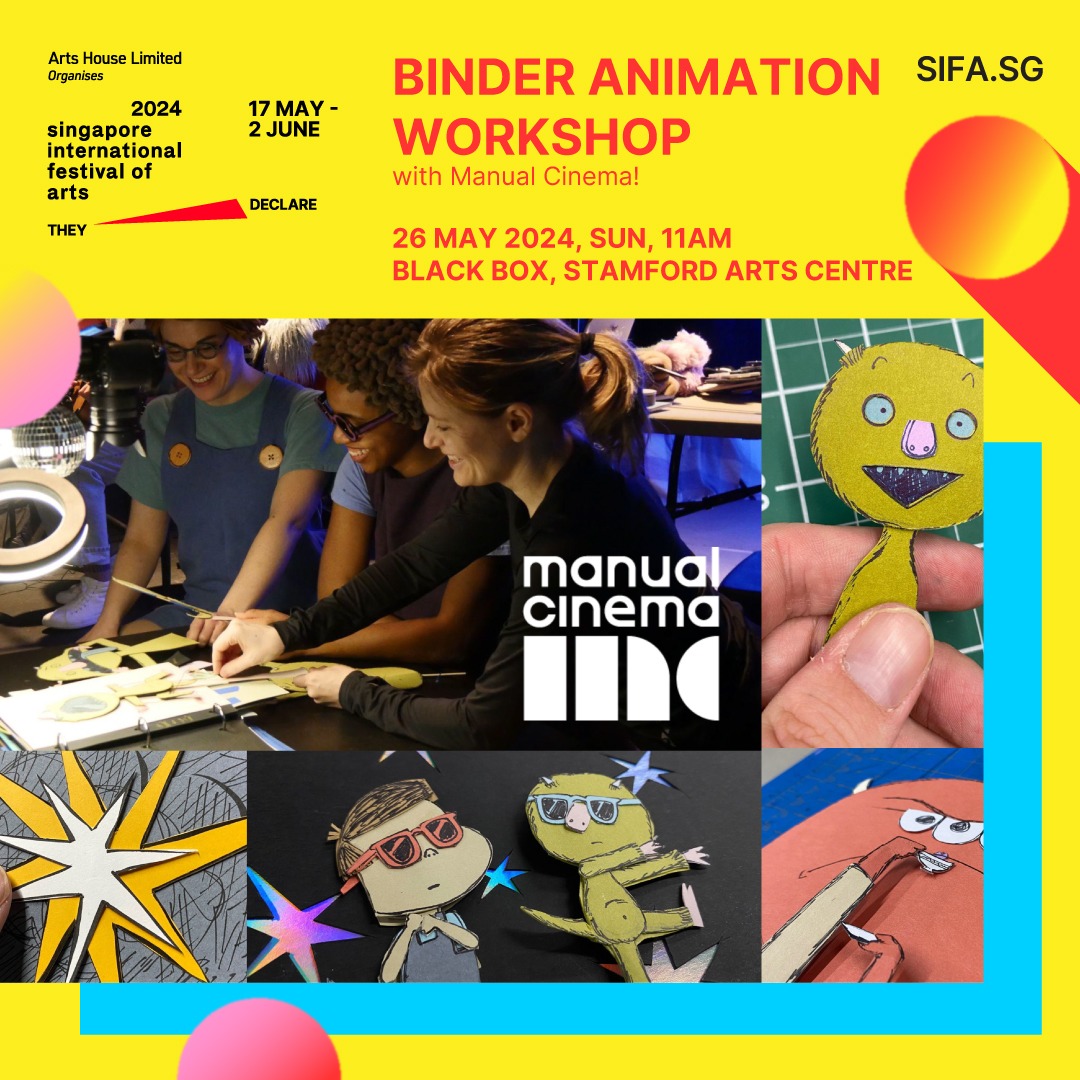 Binder Animation Workshop with Manual Cinema at Little SIFA 2024
